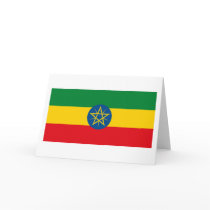 Ethiopia Flag Greeting Card