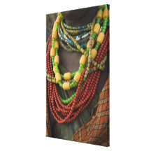 Ethiopia: Lower Omo River Basin, Omo Delta, Canvas Prints
