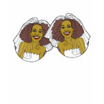 Ethnic Brides Lesbian Wedding T-shirt