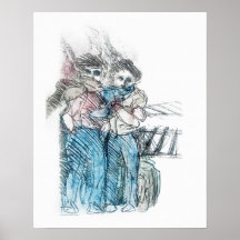 Étincelles de KIW : Règles de voyage Affiches