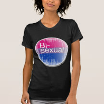 Étiquette bisexuel distressed.png t-shirt