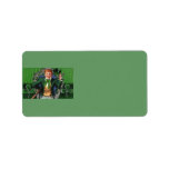 Étiquette de adresse de lutin étiquettes d’adresse