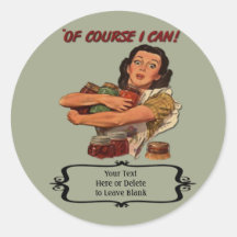 Étiquette de mise en boîte de nostalgie - personna adhésifs