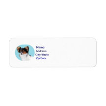 Étiquettes de adresse de Papillion Étiquettes D’adresse Retour