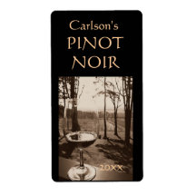 Étiquettes faits maison de vin (verticaux) étiquette d’expédition