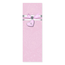 Étiquettes roses de Bomboniere de croix de rose de cartes professionnelles