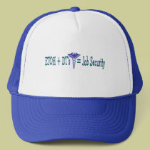 ETOH Job Security--Funny Nurse Gifts hats