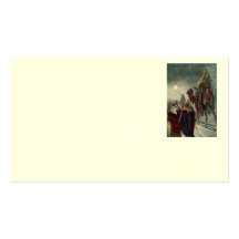 Étoile de carte de visite de Bethlehem