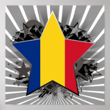 Étoile de la Roumanie Posters