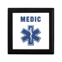 Étoile de médecin de la vie boîtes à souvenirs