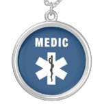 Étoile de médecin de la vie pendentif