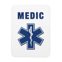 Étoile de médecin de la vie magnet