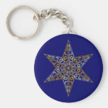 Étoile de papier sévère de Papier Porte-clef