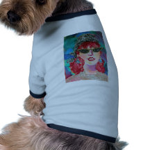 Étoile frappée tee-shirt pour toutou