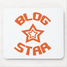 Étoile Mousepad de blog Tapis De Souris