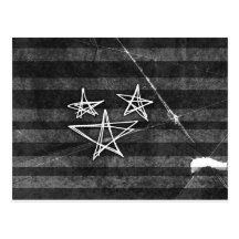 Étoiles punks cartes postales