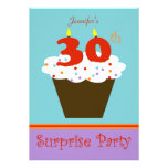 Étonnez la 30ème invitation de fête d'anniversaire