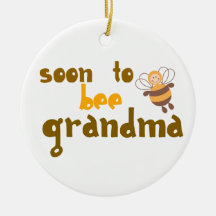 Être bientôt grand-maman ornement de noël