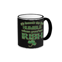Être dur plaisanterie irlandaise humble attaque #2 tasse à café