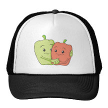 Étreindre doux de deux Amants de paprika Casquette De Camionneur