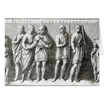 Etruscan Sarcophagus Card
