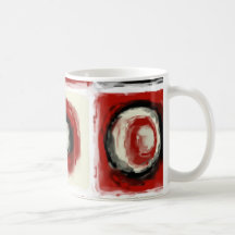 Étude de couleur de blanc de neige mugs à café
