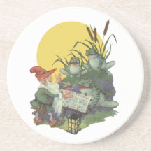 Etude Magazine Cover Art; Frog Choir Coasters