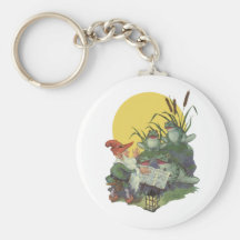 Etude Magazine Cover Art; Frog Choir Keychains