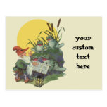Etude Magazine Cover Art; Frog Choir Postcards