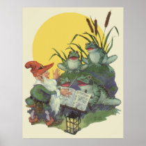 Etude Magazine Cover Art; Frog Choir