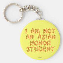 Étudiant asiatique d'honneur (pas) porte-clefs