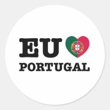 Eu Amo Portugal Stickers