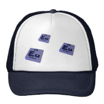 Eu Europium Trucker Hats