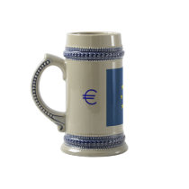 EU flag.with EURO Symbol Coffee Mugs