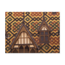 EU, France, Burgundy, Cote d'Or, Beaune. Tiled Post Card