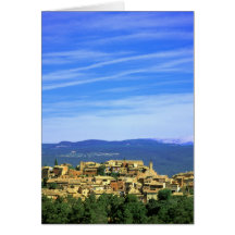 EU, France, Provence, Vaucluse, Roussillon. Cards