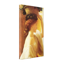 Eucharis ~ A Girl with a Basket of Fruit Gallery Wrapped Canvas