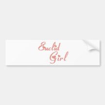 Euclid Girl tee shirts Bumper Stickers