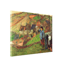 Eugene Henri Paul Gauguin - Brittany Schaefer Gallery Wrapped Canvas