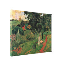 Eugene Henri Paul Gauguin - Coming and Going Gallery Wrapped Canvas