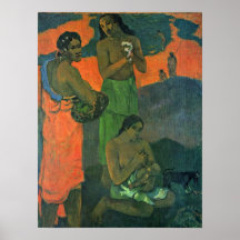 Eugene Henri Paul Gauguin - Maternity Poster