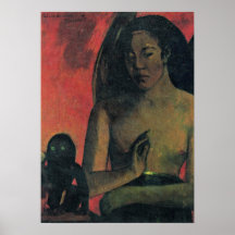 Eugene Henri Paul Gauguin - Poemes barbares Poster