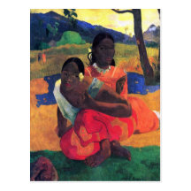 Eugène Henri Paul Gauguin - When You Hear Post Cards