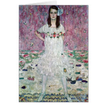 Eugenia Primavesi by Gustav Klimt Greeting Card