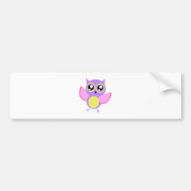 Eule owl autosticker