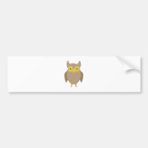 Eule owl autosticker