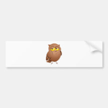 Eule owl autosticker