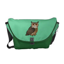 Eurasian Eagle-Owl Commuter Bags