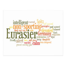 Eurasier Post Card