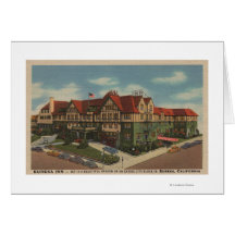 Eureka Inn Hotel View in Eureka, California Cards
